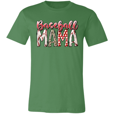 Best Mama, Baseball Mama, Love Baseball Gift, Gift For Mama, Mother's Day Gift, Sport Mom Unisex Jersey T-Shirt