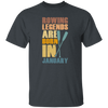 Rowing Lover Legends Are Born In January Retro Rowing