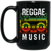 Reggae Music - Peace One Love Rasta Jamaican Flag