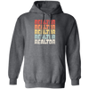 Retro 70s Realtor, Realtor Gift, Love Realtor, Best Realtor Pullover Hoodie