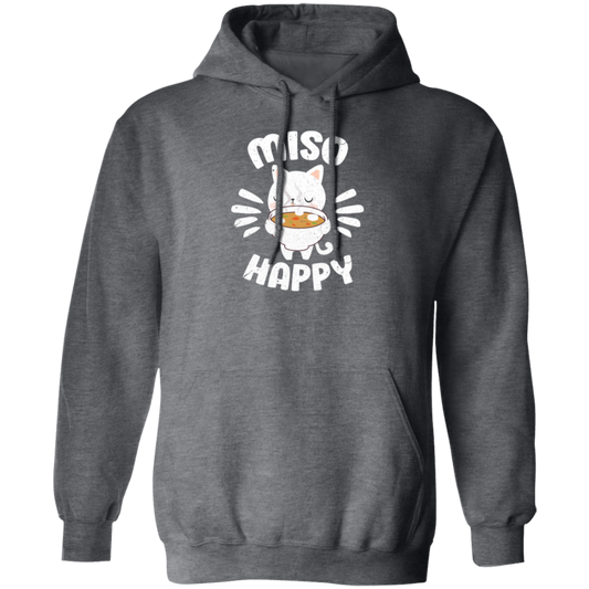 Food Pun Miso Happy, Japan Food Cute, Love Miso Pullover Hoodie