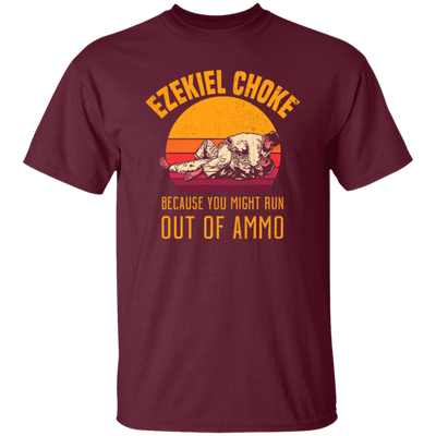 Funny Jiu Jitsu, Ezekiel Choke, Retro Jiujitsu Gift