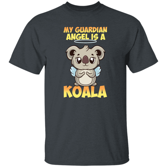 My Guardian Angel Is A Koala Angel Koalas With Cute Wings Retro Unisex T-Shirt