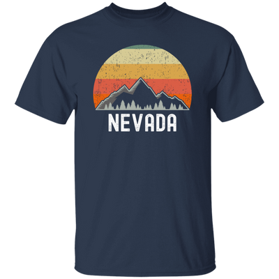 Retro Nevada Sunset Retro Vintage Nature Mountain Hiking