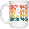 Love Boxing Retro Boxing Vintage Boxing Boxing Silhouette