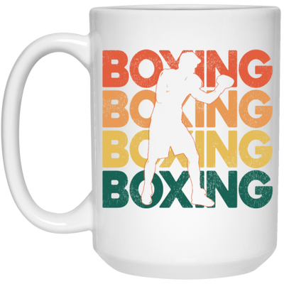 Love Boxing Retro Boxing Vintage Boxing Boxing Silhouette