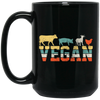 Retro Vegan, Animal Lover Vintage