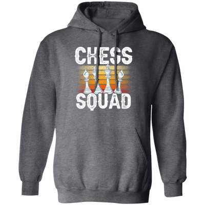 Squad In Sport, Chess Squad Gift, Intelligent Sport, Hobby Player Lover Match Gift Pullover Hoodie