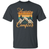 Retro Camping, Happy Camper Vintage Unisex T-Shirt