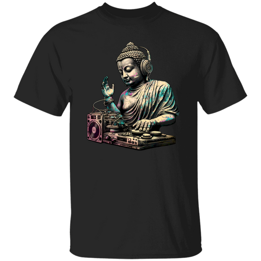 Buddha Gift, Best Buddha, Buddha Do DJ, Buddha Is A DJ, Buddha Lover, Love Music Unisex T-Shirt