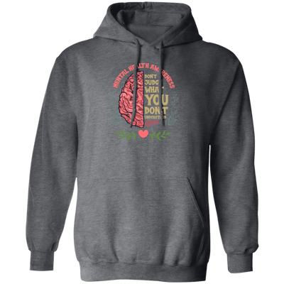 Stigma Matters Mental Illness Gift Mental Health Pullover Hoodie