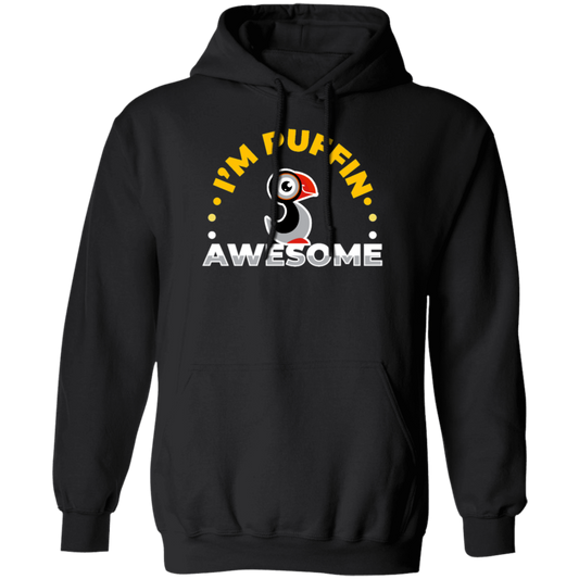 I Am Puffin Awesome Bird Ornithologist Pullover Hoodie