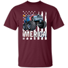 America Lover, Monster Truck USA Flag, Patriotic Boy Lover