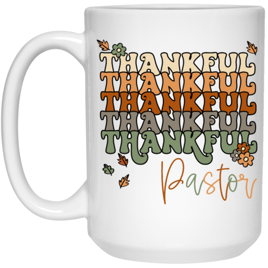 Thankful Pastor Retro Pastor Lover Vintage Thankful