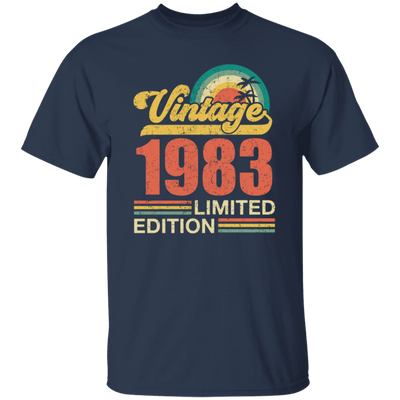 Hawaii 1983 Gift, Vintage 1983 Limited Gift, Retro 1983 Png, Tropical