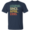 Birthday Gifts Legend Since April 1995 Premium Unisex T-Shirt