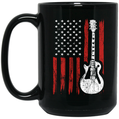 Electric Guitar, American Flag Gift