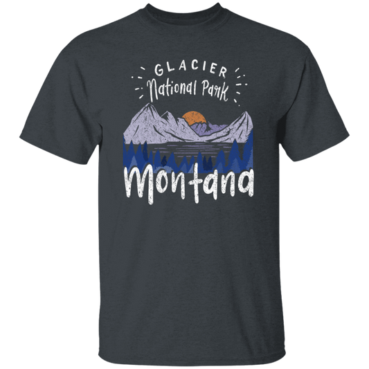 Glacier National Park Montana Mountain Hiking Unisex T-Shirt