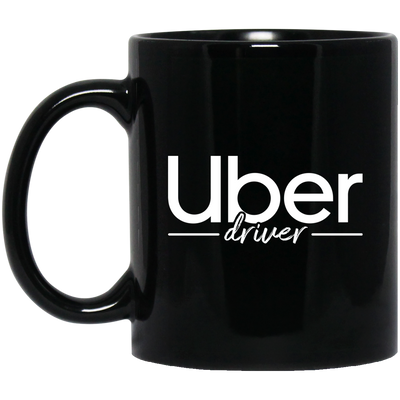 Uber Gift, Uber Driver, Uber Design, Gift For Uber Driver LYP02 Black Mug