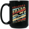 Grandpa Shark Doo Doo Love Shark Gift Funny Shark Gift