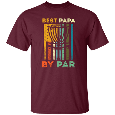 Best Papa By Par, Disc Golf Dad Retro