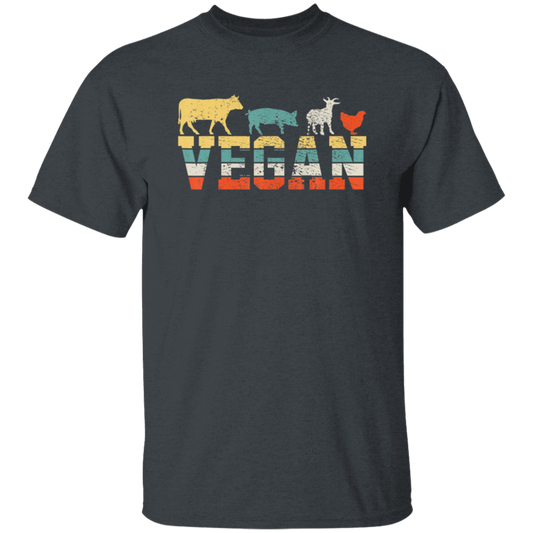 Retro Vegan, Animal Lover Vintage