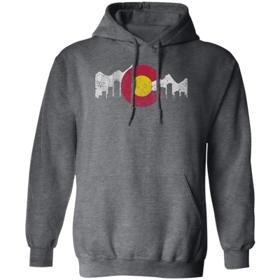 Colorado Mountains, Colorado Skyline Flag