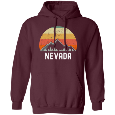 Retro Nevada Sunset Retro Vintage Nature Mountain Hiking