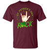 Rock Lover, St Patricks Day, Sign Of The Horns Hand Logo Gift Unisex T-Shirt