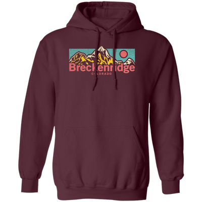 Retro Breckenridge Colorado Outdoors Adventure Mountain