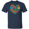 Autism Love Gift, Healing Gift, Heal Autism, Autism Awareness, Retro Gift, Autism Vintage Unisex T-Shirt