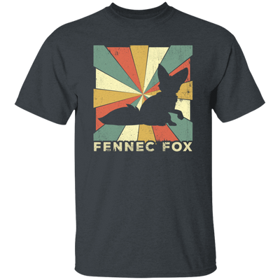 Retro Fennec Fox Lover Vintage Unisex T-Shirt