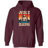 Retro Jesus Gift, Jesus The Ultimate Deadlifter, Jesus Vintage, My Jesus Pullover Hoodie