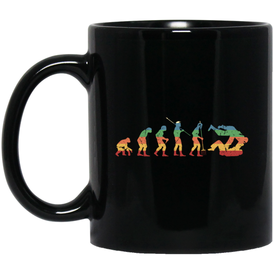 Learn To Walk Up Right To Start Judo Great Gift For Any Martial Artist And Judo Fighter Black Mug