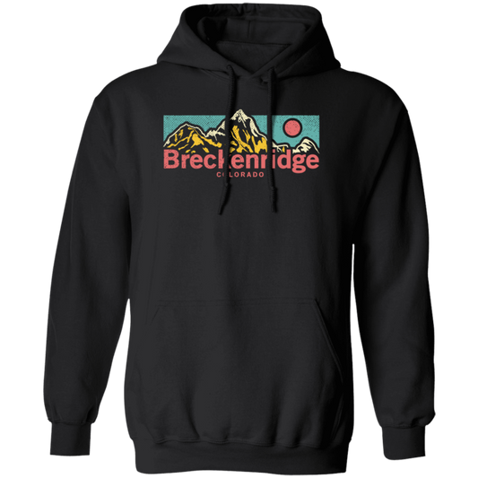 Retro Breckenridge Colorado Outdoors Adventure Mountain