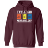 I Tell Dad Jokes Periodically Chemistry Gift, Chemical Lover Pullover Hoodie