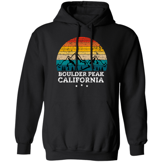 Retro BOULDER PEAK California, BOULDER PEAK Gift