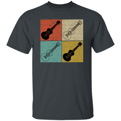 Four Ukulele Great Present For Ukulele Lover Birthday Gift Vintage Unisex T-Shirt