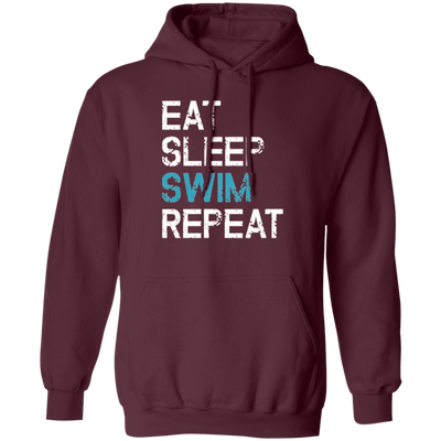 Eat Sleep Swim Repeat Swimmer, Water Sports Fitness