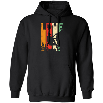 Retro Cool Rock Climbing, Mountain Climbing Tools Pullover Hoodie