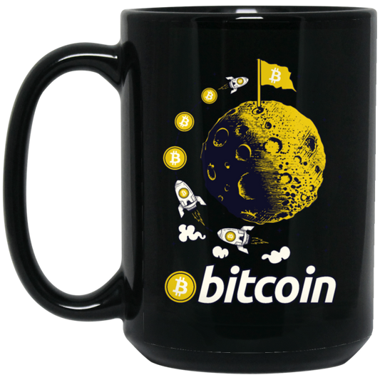 Bitcoin To The Moon Crypto Cryptocurrency