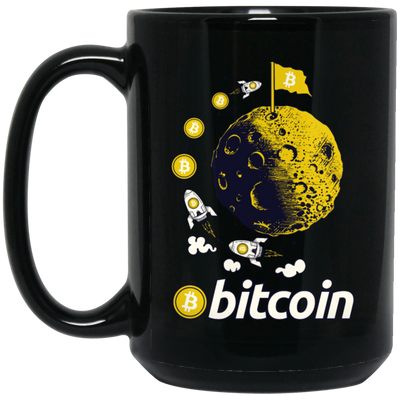 Bitcoin To The Moon Crypto Cryptocurrency