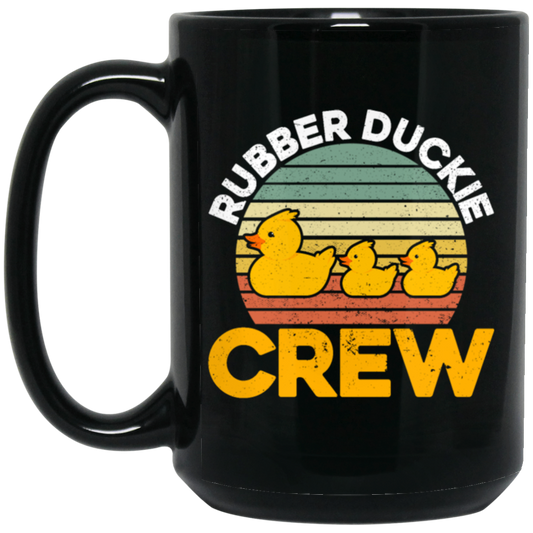 Duck Lover Retro Ducks Rubber Duckie Crew