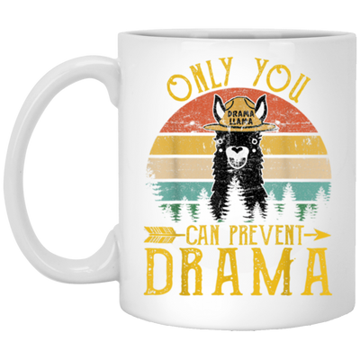 Vintage Only You Can Prevent Drama Llama Camping