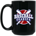 This premium Baseball Grandfather Father Day Mug is perfect for baseball dads who are showered with love from their grandchildren. Featuring a baseball-themed design, this mug is sure to make any dad smile. Dishwasher safe and durable, it is a great way to show dad how much he is appreciated.