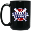 This premium Baseball Grandfather Father Day Mug is perfect for baseball dads who are showered with love from their grandchildren. Featuring a baseball-themed design, this mug is sure to make any dad smile. Dishwasher safe and durable, it is a great way to show dad how much he is appreciated.