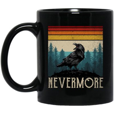 Nevermore Edgar Allan Poe Raven Gift Retro Vintage