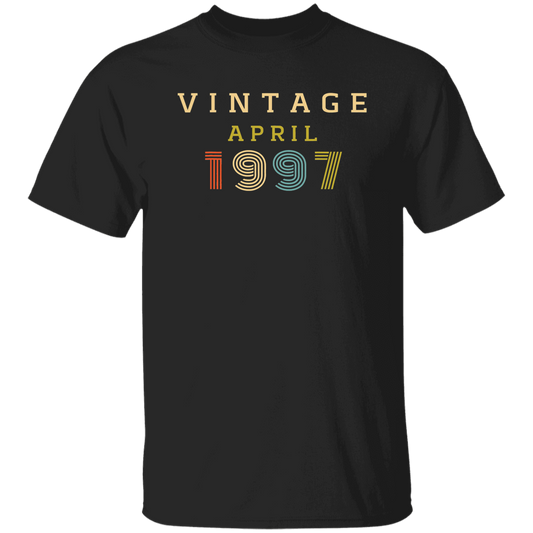 Birthday Gift Vintage 1997 April Unisex T-Shirt