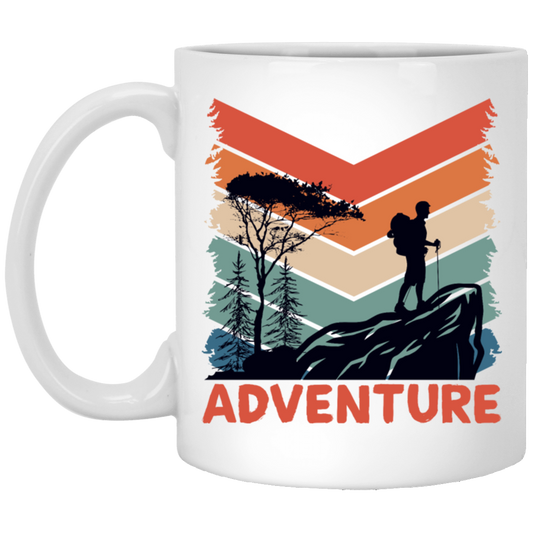 Love To Hiking Vintage Hiking Hike To Mountain Retro Hike Lover