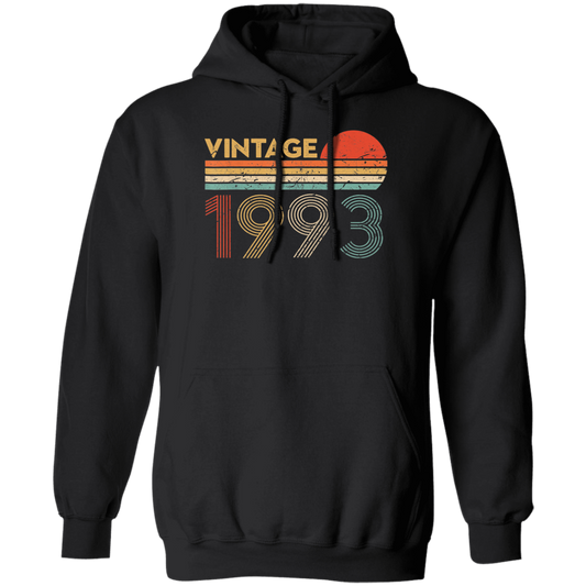 Birthday Gift Vintage Classic Born In 1993 Gifts Pullover Hoodie